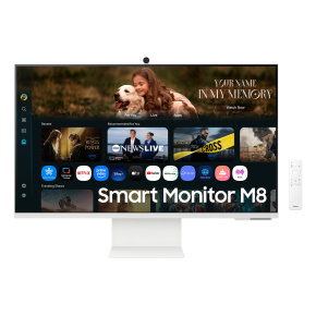 Samsung Smart Monitor/M80F/32"/VA/4K UHD/60Hz/4ms/Biela/2R