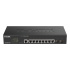 D-Link DGS-2000-10P Managed PoE switch, 8x GbE PoE+, 2x SFP, PoE 65W, fanless