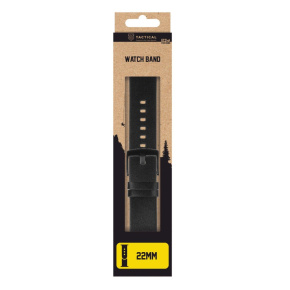 Tactical 307 Kožený Remienok 22mm Black