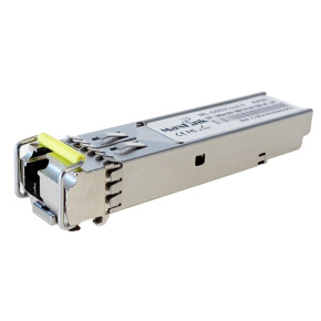MaxLink 1.25G SFP optický modul, WDM(BiDi), SM, Tx1550/Rx1310nm, 3km, priemyselný -40C+85C, 1x LC, DDM MaxLink 1.25G SFP optický modul, WDM(BiDi), SM, Tx1550/Rx1310nm, 3km, priemyselný -40C+85C, 1x LC, DDM