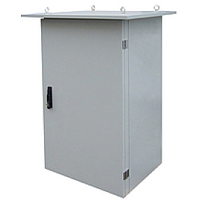 Rack termoizolovaný LC-07 24U 700x600 RAL7035 ventilácia v oboch bočniciach