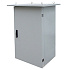 Rack termoizolovaný LC-07 24U 700x600 RAL7035 ventilácia v oboch bočniciach