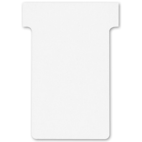 Nobo plánovacie T-karty veľkosť 2, biele, balenie 100 ks