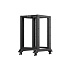 LANBERG OTVORENÝ RACK 18U 600X800 ČIERNY