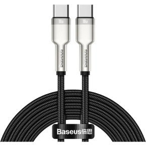 Baseus Dátový kábel Cafule USB-C/USB-C 2m 100W čierny