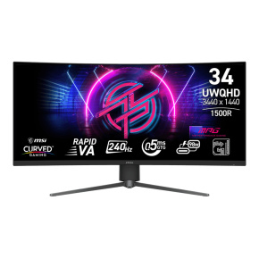 MSI MPG/346CQRF X24/34"/VA/wQHD/240Hz/0,5ms/Čierna/3R