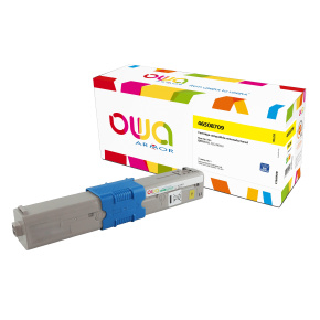 OWA Armor toner kompatibilný s OKI 46508709, 3000st, žltá/yellow OWA Armor toner kompatibilný s OKI 46508709, 3000st, žltá/yellow