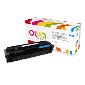 OWA Armor toner kompatibilný HP CF401A, 1400st, modrá/cyan OWA Armor toner kompatibilný HP CF401A, 1400st, modrá/cyan
