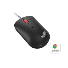 Lenovo ThinkPad/Cestová/Optická/2 400 DPI/Drôtová USB-C/Čierna