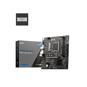 MSI PRO H610M-G/LGA 1700/mATX