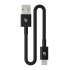 Beats USB-A / USB-C Woven Cable (20cm) - Bolt Black