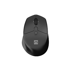 Myš bezdrôtová Natec KITE/Kancelárska/Blue Sense/Pre pravákov/4 000 DPI/USB+BT/Čierna