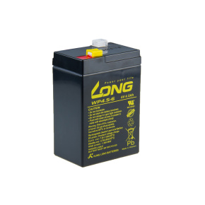 Long 6V 4,5Ah olovený akumulátor F1