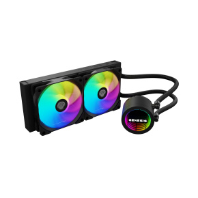 Vodné chladenie Genesis HYDRIA 240, ARGB, čierne