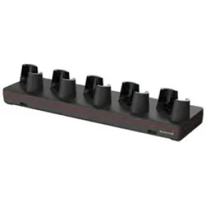 Honeywell CT70 5-bay charging base, power cord, up to 5pcs CT70 s alebo w/o boot, power supply
