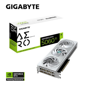 GIGABYTE VGA NVIDIA GeForce RTX 5060 Ti AERO OC 8G, 8G GDDR7, 3xDP, 1xHDMI