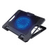 Chladiaca podložka C-TECH CLP-S100, 17", 1x 140mm, 2x USB, modré podsvietenie