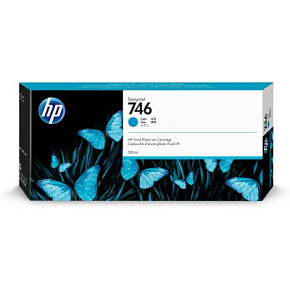 HP 746 300 ml Cyan Ink Cartridge HP 746 300 ml Cyan Ink Cartridge