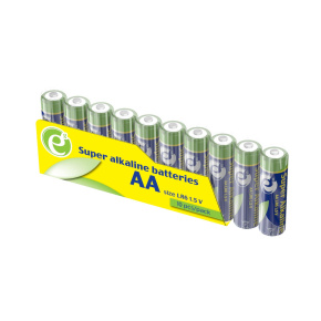 GEMBIRD super alkaline batéria AA 10ks