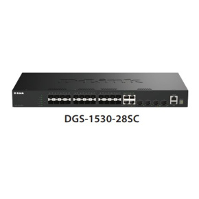 D-Link DGS-1530-28SC/E 20 Porty 1G SFP + 4 Porty GE Combo + 4 Porty 10G SFP+ Smart Managed Switch