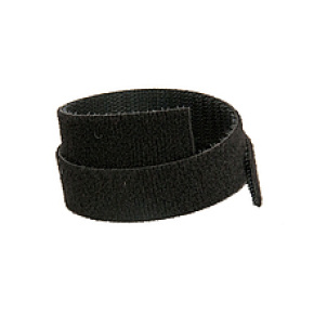 Obojstranný suchý zips Solarix, šírka 10mm, 25m, čierny Obojstranný suchý zips Solarix, šírka 10mm, 25m, čierny