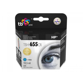 Ink. kazeta TB kompatibilná s HP 655, Cyan, ref. Ink. kazeta TB kompatibilná s HP 655, Cyan, ref.