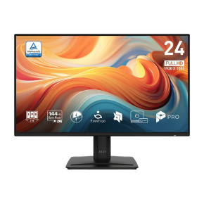 MSI Pro/MP242 E14A/23,8"/IPS/FHD/144Hz/1ms/Čierna/3R MSI Pro/MP242 E14A/23,8"/IPS/FHD/144Hz/1ms/Čierna/3R
