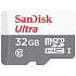 SanDisk MicroSDHC karta 32GB Ultra (R:100/W:100 MB/s, UHS-I, C10) + adaptér