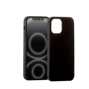 ER POWER Silikónový kryt CARNEVAL SNAP pre iPhone 12 Pro Max s MagSafe - Čierna