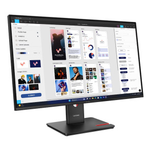 Lenovo ThinkVision/T32UD-40/31,5"/IPS/4K UHD/60Hz/4ms/Čierna/3R