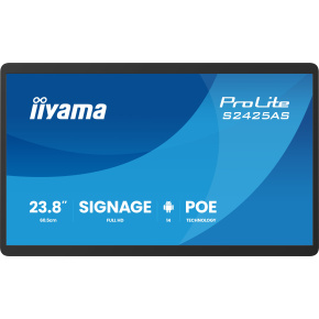24" iiyama S2425AS-B1P: IPS, FHD, Android 24" iiyama S2425AS-B1P: IPS, FHD, Android