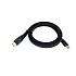 TB HDMI kábel 2v1 flat, čierny, 3m
