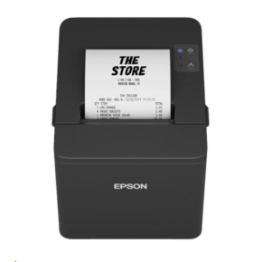 Epson TM-T20IV, USB, RS232, LAN, 8 dots/mm (203 dpi), řezačka, černá