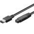 PremiumCord FireWire 800 kábel, 1,8 m, 9pin-6pin
