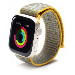 ZAGG GEAR4 šport. remienok Apple Watch 45/44/42mm žltá