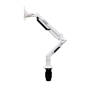 Držiak na monitor DESQ s plynovou pružinou - biely