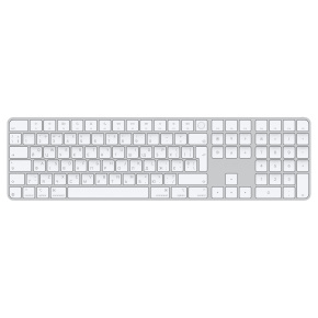 Apple Magic Keyboard Numeric Touch ID/Bezdrôtová Bluetooth/UA layout/Biela Apple Magic Keyboard Numeric Touch ID/Bezdrôtová Bluetooth/UA layout/Biela