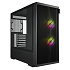 FSP M330-BA/Midi Tower/Transpar./Čierna