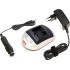 Nabíjačka T6 power GoPro AHDBT-501, 601-10197-000, AABAT-001, 230V, 12V, 1A, dual