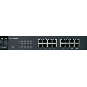 ZYXEL 16xGb fanless switch GS1100-16 v3 ZYXEL 16xGb fanless switch GS1100-16 v3