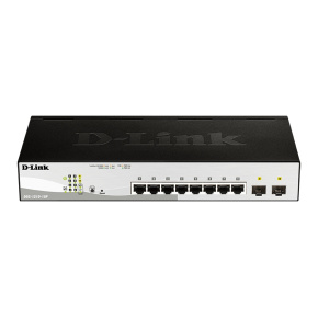 D-Link DGS-1210-10P, 10-port 10/100/1000 Gigabit PoE Smart Switch 2x SFP 65W D-Link DGS-1210-10P, 10-port 10/100/1000 Gigabit PoE Smart Switch 2x SFP 65W