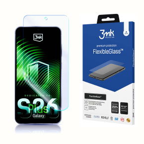 3mk hybridní sklo FlexibleGlass pro Samsung Galaxy S26+ 3mk hybridní sklo FlexibleGlass pro Samsung Galaxy S26+
