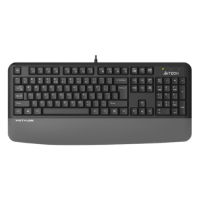 A4tech FK20, multimediální kancelářská klávesnice, CZ/US, USB, šedá A4tech FK20, multimediální kancelářská klávesnice, CZ/US, USB, šedá