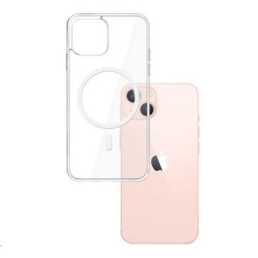 3mk ochranný kryt Magcase pro Apple iPhone 15, čirá 3mk ochranný kryt Magcase pro Apple iPhone 15, čirá