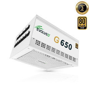 EVOLVEO G650, 650W/ ATX 3.1/ 80+ GOLD/ Modular EVOLVEO G650, 650W/ ATX 3.1/ 80+ GOLD/ Modular
