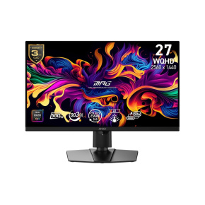 MSI MPG/271QR QD-OLED X50/26,5"/QD-OLED/QHD/500Hz/0,03ms/Čierna/3R MSI MPG/271QR QD-OLED X50/26,5"/QD-OLED/QHD/500Hz/0,03ms/Čierna/3R