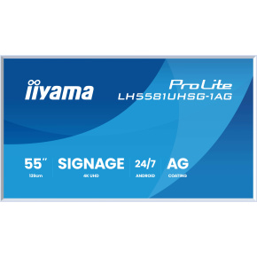 55" iiyama LH5581UHSG-1AG:VA,4K UHD,frame 55" iiyama LH5581UHSG-1AG:VA,4K UHD,frame