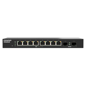 QNAP switch QSW-L2110-2S8T (8x 2,5GbE port, 2x 10Gb SFP+ port, Lite Managed)