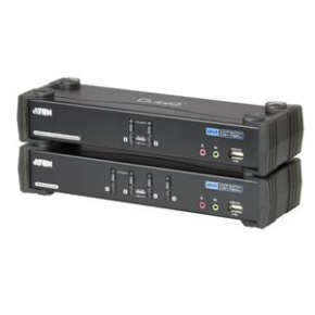 Aten 4-port DVI KVMP USB, USB hub, audio 7.1, káble