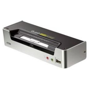 ATEN 2port KVMP USB HDMI, USB hub, audio